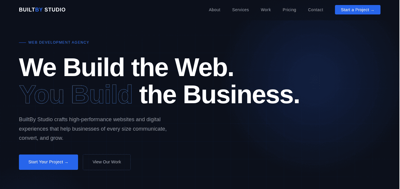 BuiltBy Studio screenshot